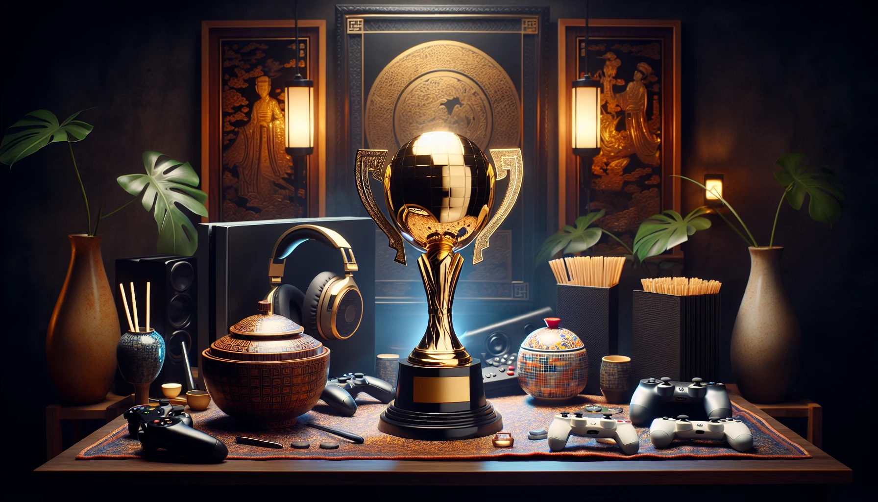 Trophy gaming gear Vietnamese