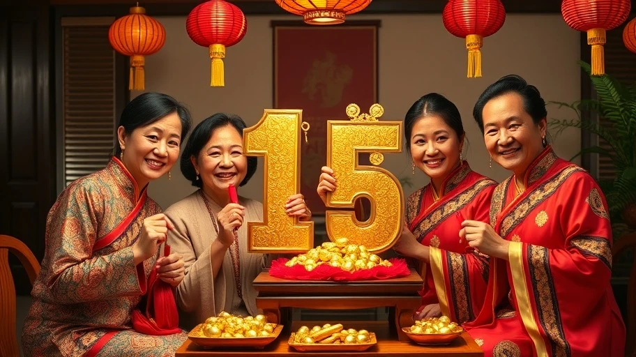 Vàng ta biểu tượng văn hóa tại lễ hội