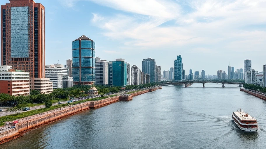 Vị trí đắc địa Bình Thạnh bên sông Sài Gòn