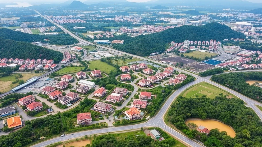 Vị trí địa lý bất động sản Hòa Thạch, Quốc Oai