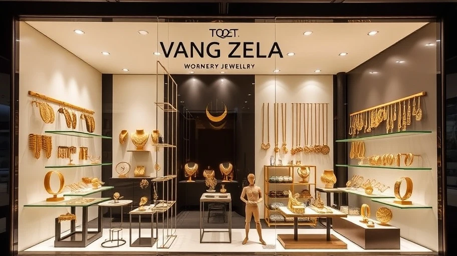 Xu hướng trang sức vàng hiện đại với Vàng Zela